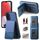 Per Samsung Galaxy A32 4G Twill Tessuto Pelle Verticale Flip RFID Card Bag Custodia per Telefono (Blu) Per Samsung Galaxy A32 4G Twill Tessuto Pelle Verticale Flip RFID Card Bag Custodia per Telefono (Blu)