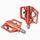 RACEWORK RK213 1 paio di pedali SPD + Flat per mountain bike, autobloccanti, a doppio scopo (arancione) RACEWORK RK213 1 paio di pedali SPD + Flat per mountain bike, autobloccanti, a doppio scopo (arancione)
