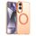 Per Samsung Galaxy S25 Edge 5G Candy Magsafe PC Hybrid TPU Custodia per telefono (arancione)
