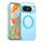 Per Google Pixel 10 / 10 Pro Candy Magsafe PC Hybrid TPU Custodia per telefono (blu)