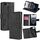 Per iPhone 16e Custodia per telefono in pelle con chiusura magnetica e effetto pelle di coccodrillo (nero) Per iPhone 16e Custodia per telefono in pelle con chiusura magnetica e effetto pelle di coccodrillo (nero)