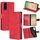 Per Samsung Galaxy A56 5G Custodia per telefono in pelle con chiusura magnetica e effetto pelle di coccodrillo (rosso) Per Samsung Galaxy A56 5G Custodia per telefono in pelle con chiusura magnetica e effetto pelle di coccodrillo (rosso)