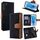 Per ZTE Nubia S 5G Custodia per telefono con cuciture colorate in pelle con blocco RFID (nero) Per ZTE Nubia S 5G Custodia per telefono con cuciture colorate in pelle con blocco RFID (nero)