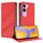 Per vivo V40 Lite 5G Global Embossed Multi-funzionale Portafoglio Retro Custodia per telefono in pelle (rosso) Per vivo V40 Lite 5G Global Embossed Multi-funzionale Portafoglio Retro Custodia per telefono in pelle (rosso)