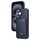 Per iPhone 16 Plus BETOPNICE Custodia per telefono con portafoglio MagSafe staccabile verticale a ribalta (blu)