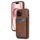 Per iPhone 15 BETOPNICE Custodia per telefono con portafoglio MagSafe staccabile verticale a ribalta (marrone) Per iPhone 15 BETOPNICE Custodia per telefono con portafoglio MagSafe staccabile verticale a ribalta (marrone)