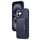 Per iPhone 16 Plus BETOPNICE Custodia per telefono con portafoglio MagSafe staccabile orizzontale a ribalta (blu)