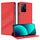 Per Xiaomi 11T / 11T Pro Custodia per telefono in pelle retrò con portafoglio multifunzionale in rilievo (rosso) Per Xiaomi 11T / 11T Pro Custodia per telefono in pelle retrò con portafoglio multifunzionale in rilievo (rosso)