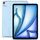 Custodia per tablet con supporto magnetico pieghevole in pelle acrilica per iPad Air 11 2024/2025 (blu cielo)