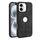 Per iPhone 16 Plus Crazy Horse Custodia per telefono in pelle con retro in pelle (nero) Per iPhone 16 Plus Crazy Horse Custodia per telefono in pelle con retro in pelle (nero)