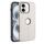 Per iPhone 16 Plus Crazy Horse Custodia per telefono in pelle con retro in pelle (grigio)