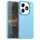 Per Tecno Spark 20 Candy PC Hybrid TPU Custodia antiurto per telefono (blu)