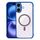 Per iPhone 16 Custodia per telefono ibrida in acrilico TPU magnetico antiurto MagSafe (blu reale) Per iPhone 16 Custodia per telefono ibrida in acrilico TPU magnetico antiurto MagSafe (blu reale)