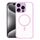 Per iPhone 15 Pro Max Custodia per telefono ibrida in acrilico TPU magnetico antiurto MagSafe (rosa) Per iPhone 15 Pro Max Custodia per telefono ibrida in acrilico TPU magnetico antiurto MagSafe (rosa)