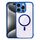 Per iPhone 15 Pro Custodia per telefono ibrida in acrilico TPU magnetico antiurto MagSafe (blu reale) Per iPhone 15 Pro Custodia per telefono ibrida in acrilico TPU magnetico antiurto MagSafe (blu reale)