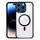 Per iPhone 14 Pro Max Custodia per telefono ibrida in acrilico TPU magnetico antiurto MagSafe (nero) Per iPhone 14 Pro Max Custodia per telefono ibrida in acrilico TPU magnetico antiurto MagSafe (nero)