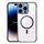 Per iPhone 14 Pro Max Custodia per telefono ibrida in acrilico TPU magnetico antiurto MagSafe (grigio titanio) Per iPhone 14 Pro Max Custodia per telefono ibrida in acrilico TPU magnetico antiurto MagSafe (grigio titanio)