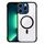Per iPhone 13 Pro Max Custodia per telefono in acrilico ibrido TPU magnetico antiurto MagSafe (nero) Per iPhone 13 Pro Max Custodia per telefono in acrilico ibrido TPU magnetico antiurto MagSafe (nero)