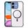 Per iPhone 11 Custodia per telefono in acrilico ibrido TPU magnetico antiurto MagSafe (grigio titanio) Per iPhone 11 Custodia per telefono in acrilico ibrido TPU magnetico antiurto MagSafe (grigio titanio)