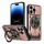 Per iPhone 14 Pro Max Custodia per telefono con supporto rotante MagSafe Armor (oro rosa) Per iPhone 14 Pro Max Custodia per telefono con supporto rotante MagSafe Armor (oro rosa)