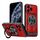 Per iPhone 11 Pro Max Custodia per telefono MagSafe con supporto rotante Armor (rosso) Per iPhone 11 Pro Max Custodia per telefono MagSafe con supporto rotante Armor (rosso)