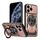 Per iPhone 11 Pro Armor Rotating Holder MagSafe Custodia per telefono (oro rosa) Per iPhone 11 Pro Armor Rotating Holder MagSafe Custodia per telefono (oro rosa)