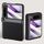 Per Huawei Pura X Custodia per telefono con cerniera in pelle con trama galvanica integrata (nero) Per Huawei Pura X Custodia per telefono con cerniera in pelle con trama galvanica integrata (nero)