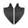 Per Mercedes-Benz Classe G W463 2 pezzi/set adesivo decorativo per fessura porta (nero) Per Mercedes-Benz Classe G W463 2 pezzi/set adesivo decorativo per fessura porta (nero)