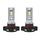 2 pezzi Mini 1:1 Lampadina per fari a LED per auto con spina diretta, specifiche: H16 (luce bianca) 2 pezzi Mini 1:1 Lampadina per fari a LED per auto con spina diretta, specifiche: H16 (luce bianca)
