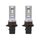 2 pezzi Mini 1:1 Lampadina per fari a LED per auto con spina diretta, specifiche: P13W (luce bianca) 2 pezzi Mini 1:1 Lampadina per fari a LED per auto con spina diretta, specifiche: P13W (luce bianca)