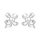 Orecchini a forma di fiore in argento sterling S925 con perle d'acqua dolce (SCE1842) Orecchini a forma di fiore in argento sterling S925 con perle d'acqua dolce (SCE1842)