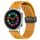 Per Huawei Watch GT2 42mm 20mm cinturino in silicone con chiusura magnetica pieghevole (giallo) Per Huawei Watch GT2 42mm 20mm cinturino in silicone con chiusura magnetica pieghevole (giallo)