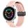 Per Huawei Watch GT2 42mm 20mm Cinturino in silicone con chiusura magnetica pieghevole (rosa) Per Huawei Watch GT2 42mm 20mm Cinturino in silicone con chiusura magnetica pieghevole (rosa)