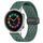 Per Huawei Watch GT2 42mm 20mm Cinturino in silicone con chiusura magnetica pieghevole (verde scuro) Per Huawei Watch GT2 42mm 20mm Cinturino in silicone con chiusura magnetica pieghevole (verde scuro)