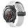 Per Huawei Watch 2 Cinturino in silicone con chiusura magnetica pieghevole da 20 mm (bianco) Per Huawei Watch 2 Cinturino in silicone con chiusura magnetica pieghevole da 20 mm (bianco)