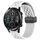 Cinturino per orologio in silicone con chiusura magnetica pieghevole per Honor MagicWatch2 42mm 20mm (bianco) Cinturino per orologio in silicone con chiusura magnetica pieghevole per Honor MagicWatch2 42mm 20mm (bianco)