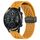 Cinturino per orologio in silicone con chiusura magnetica pieghevole per Honor MagicWatch2 42mm 20mm (giallo) Cinturino per orologio in silicone con chiusura magnetica pieghevole per Honor MagicWatch2 42mm 20mm (giallo)