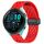 Per cinturino in silicone con chiusura magnetica pieghevole Garmin Forerunner 265 da 22 mm (rosso) Per cinturino in silicone con chiusura magnetica pieghevole Garmin Forerunner 265 da 22 mm (rosso)