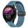 Cinturino per orologio in silicone con chiusura magnetica pieghevole da 22 mm per Garmin Forerunner 255 Music (blu) Cinturino per orologio in silicone con chiusura magnetica pieghevole da 22 mm per Garmin Forerunner 255 Music (blu)
