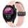 Cinturino per orologio in silicone con chiusura magnetica pieghevole da 22 mm per Garmin Forerunner 255 Music (rosa) Cinturino per orologio in silicone con chiusura magnetica pieghevole da 22 mm per Garmin Forerunner 255 Music (rosa)