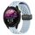 Per cinturino in silicone con chiusura magnetica pieghevole Garmin Forerunner 255 Music da 22 mm (azzurro) Per cinturino in silicone con chiusura magnetica pieghevole Garmin Forerunner 255 Music da 22 mm (azzurro)