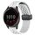 Per cinturino in silicone con chiusura magnetica pieghevole Garmin Vivoactive 4 da 22 mm (bianco) Per cinturino in silicone con chiusura magnetica pieghevole Garmin Vivoactive 4 da 22 mm (bianco)