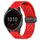 Per cinturino in silicone con chiusura magnetica pieghevole Garmin Vivoactive 4 da 22 mm (rosso) Per cinturino in silicone con chiusura magnetica pieghevole Garmin Vivoactive 4 da 22 mm (rosso)