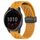 Per cinturino in silicone con chiusura magnetica pieghevole Garmin Vivoactive 4 da 22 mm (giallo) Per cinturino in silicone con chiusura magnetica pieghevole Garmin Vivoactive 4 da 22 mm (giallo)