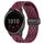 Per cinturino in silicone con chiusura magnetica pieghevole Garmin Vivoactive 4 da 22 mm (vino rosso) Per cinturino in silicone con chiusura magnetica pieghevole Garmin Vivoactive 4 da 22 mm (vino rosso)