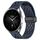 Per Xiaomi Watch S2 46mm 22mm cinturino in silicone con chiusura magnetica pieghevole (blu notte)
