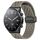 Per Xiaomi MI Watch S1 cinturino in silicone con chiusura magnetica pieghevole da 22 mm (cenere spaziale)