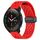 Per Xiaomi MI Watch S1 Pro cinturino in silicone con chiusura magnetica pieghevole da 22 mm (rosso)