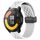 Per Xiaomi Watch S1 Active cinturino in silicone con chiusura magnetica pieghevole da 22 mm (bianco) Per Xiaomi Watch S1 Active cinturino in silicone con chiusura magnetica pieghevole da 22 mm (bianco)