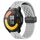 Per Xiaomi Watch S1 Active cinturino in silicone con chiusura magnetica pieghevole da 22 mm (grigio chiaro) Per Xiaomi Watch S1 Active cinturino in silicone con chiusura magnetica pieghevole da 22 mm (grigio chiaro)